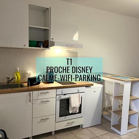 Superbe Studio Proche Disney Champs-Sur-Marne Eksteriør bilde